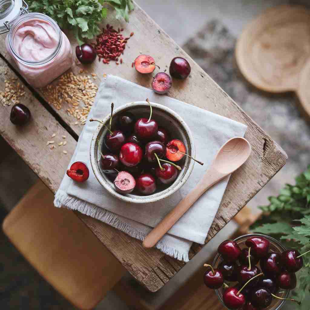 immagini di ciliegie per l'articolo Ciliegia: proprietà, benefici e idee sane per gustarla in stagione