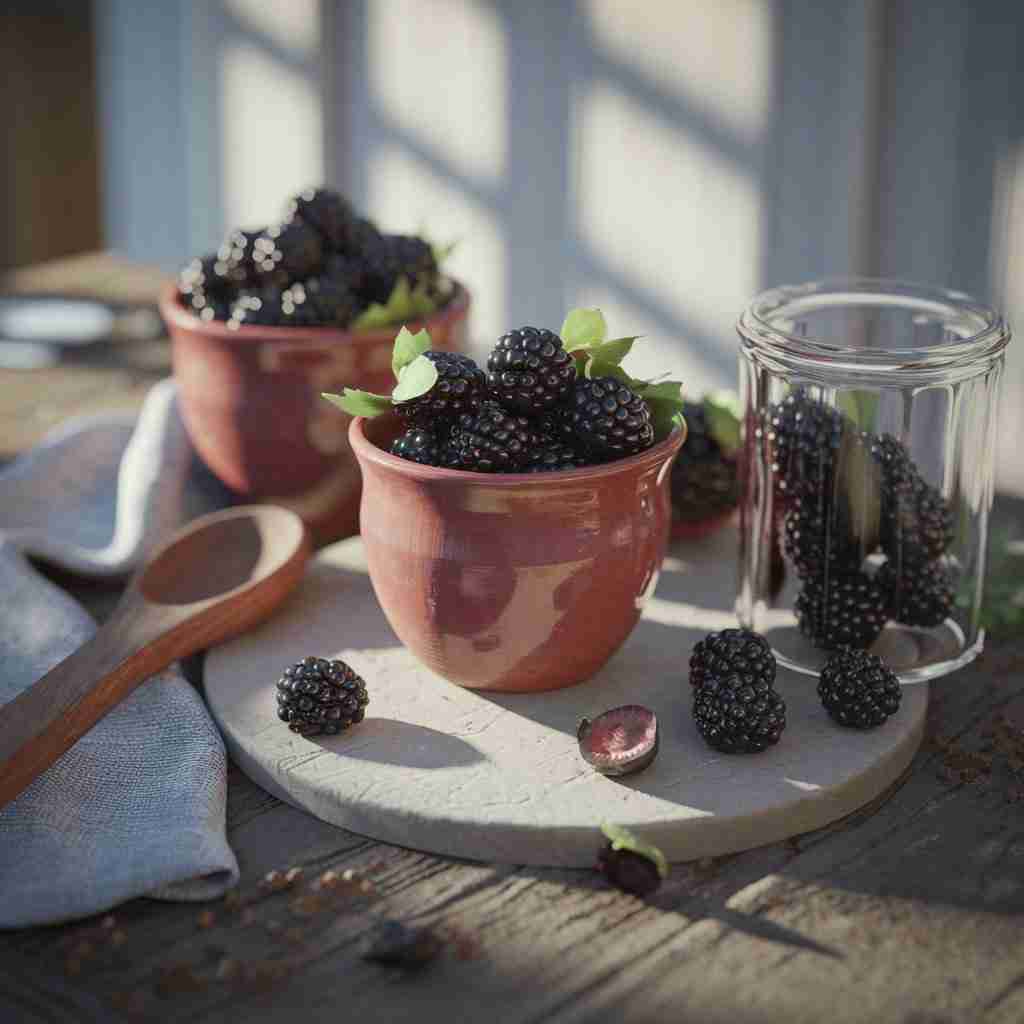 Immagine di cesto di more per articolo More: proprietà, benefici e idee sane per gustarle al meglio