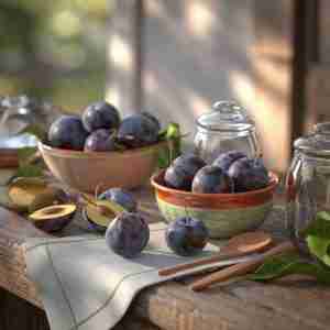 Immagine di susine fresche per l'articolo Susina: proprietà, benefici e idee leggere per gustarla al meglio