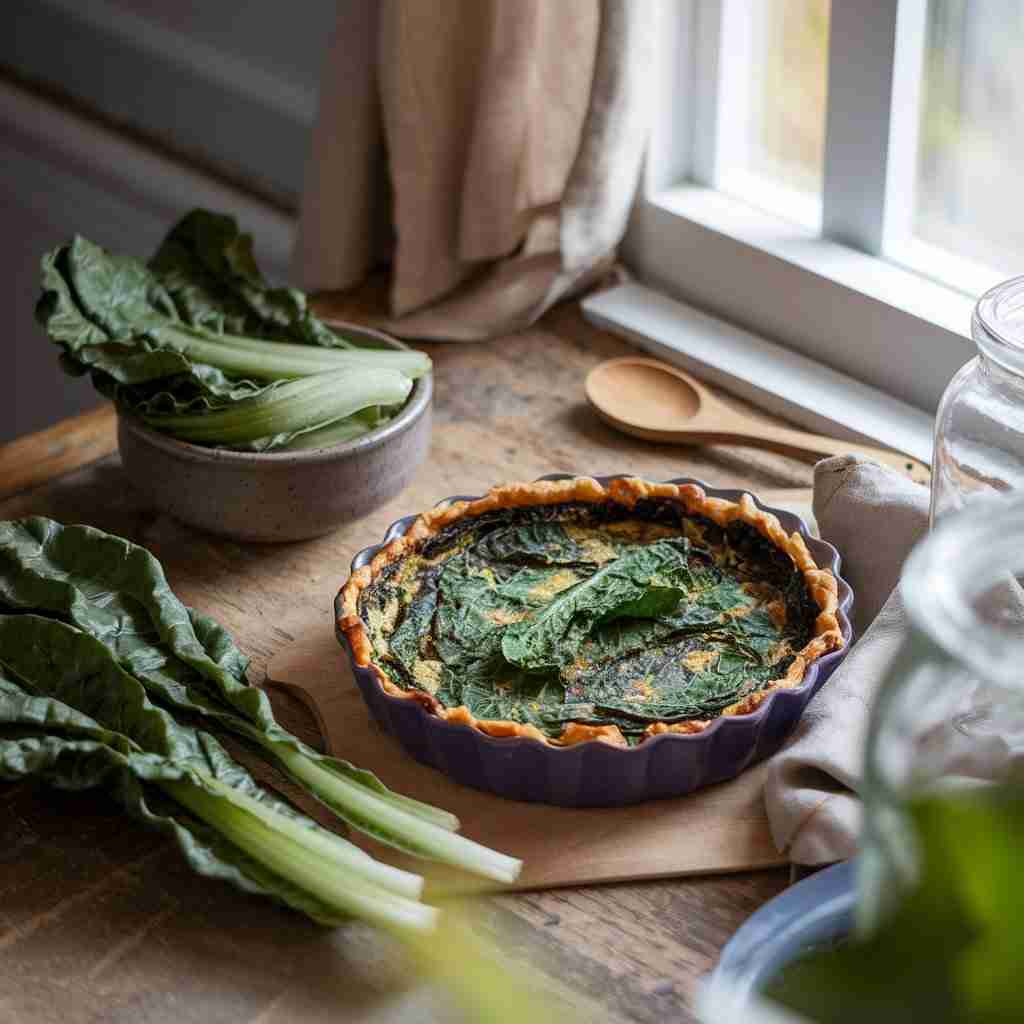 immagine di bieta intera e cotta per l'articolo "Bieta: proprietà, benefici e usi pratici in cucina"