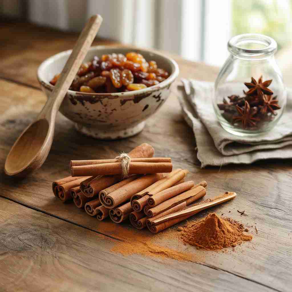 Immagine di cannella intere a stecca e in polvere per l'articolo "Cannella: proprietà, benefici e idee sane per gustarla tutto l'anno"
