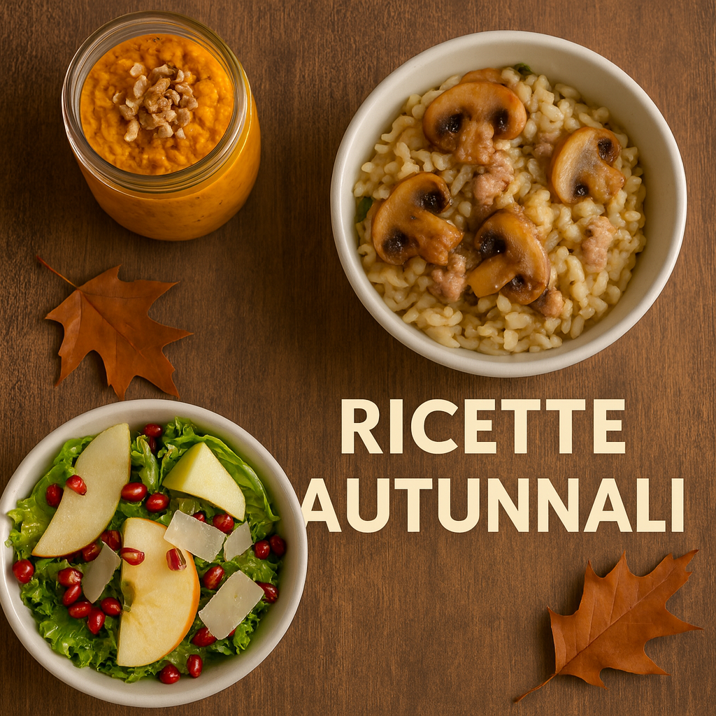 Immagine di piatti autunnali per l'articolo "Ricette autunnali: 3 idee facili e adattabili al tuo gusto"