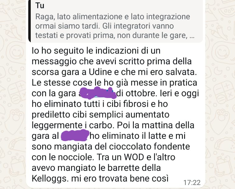 Recensione integrazione sportiva