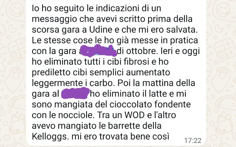 Recensione supplementazione allenamento