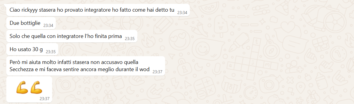 Recensione integrazione sportiva