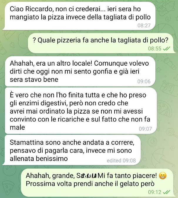 Recensione percorso atleta